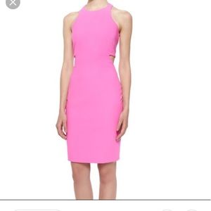 Elizabeth and James Lela cut out in pink